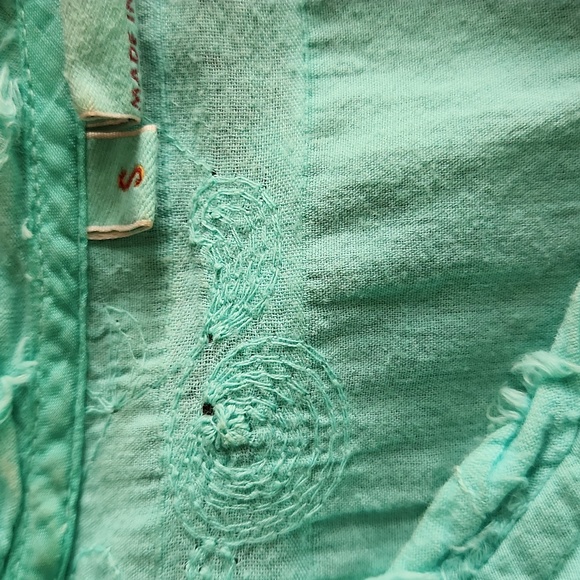 Tianello Linen 'Shelby' Blouse sz S - Picture 12 of 13